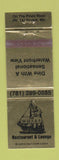 Matchbook Cover - The Wharf Restaurant Revere MA