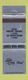 Matchbook Cover - Silver Lining Travel Phoenix AZ