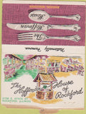 Matchbook Cover - Hoffman House of Rockford IL BOBTAIL 40 Strike