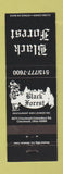 Matchbook Cover - Black Forest Restaurant Cincinnati OH