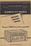 Matchbook Cover - International Export Packers Los Angeles CA 40 Strike