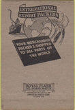 Matchbook Cover - International Export Packers Los Angeles CA 40 Strike