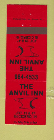 Matchbook Cover - Anvil Inn Cicero IN