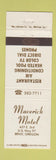 Matchbook Cover - Maverick Motel Bend OR