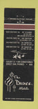 Matchbook Cover - Dunes Motels Hillsboro Umatilla OR Richland WA WEAR