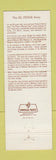 Matchbook Cover - El Fenix Mexican Restaurant Oklahoma City Dallas Houston WEAR