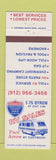 Matchbook Cover - RV Sales Byron GA
