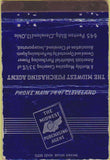 Matchbook Cover - Midwest Purchasing Agent Cleveland OH 40 Strike