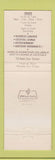 Matchbook Cover - K's Fine Foods Columbus OH