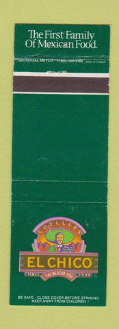 Matchbook Cover - El Chico Mexican Food WEAR