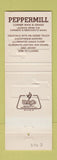 Matchbook Cover - Peppermill Restaurant Menomonee Falls WI