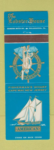 Matchbook Cover - American Lobster House Cape May NJ