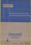 Matchbook Cover - Paul Marr Theatrical Agent Chicago IL 40 Strike