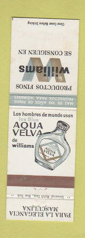 Matchbook Cover - Aqua Velva After Shave Puerto Rico?