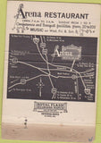 Matchbook Cover - Arena Restaurant Somerville NJ WEAR 40 Strike