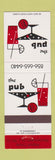Matchbook Cover - The Pub Pennsauken NJ