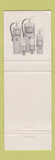 Matchbook Cover - Pyro Tech Fire Extinguisher
