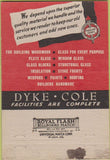 Matchbook Cover - Dyke Building Materials Little Rock AR Memphis 40 Strike