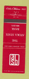 Matchbook Cover - Atoka State Bank OK