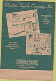 Matchbook Cover - Plumbers Supply Co Haverford Philadelphia PA 40 Strike