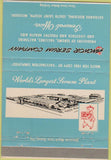 Matchbook Cover - Anchor Serum Co St Joseph MO 40 Strike