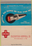 Matchbook Cover - Mackintosh Hemphill Rolls Pittsburgh PA 40 Strike