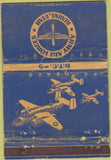 Matchbook Cover - Army Air Forces Kearns UT WORN 40 Strike