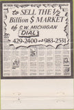 Matchbook Cover - Herald Palladium Benton Harbor St Joseph MI 40 Strike