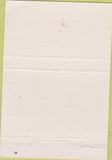 Matchbook Cover - Fuerza Aerea Mexicana Mexico military? 40 Strike