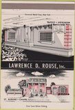 Matchbook Cover - Rouse Funeral Chapel ST Albans Wantagh LI NY 40 Strike
