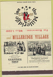 Matchbook Cover - Milleridge Inn Jericho LI NY 40 Strike