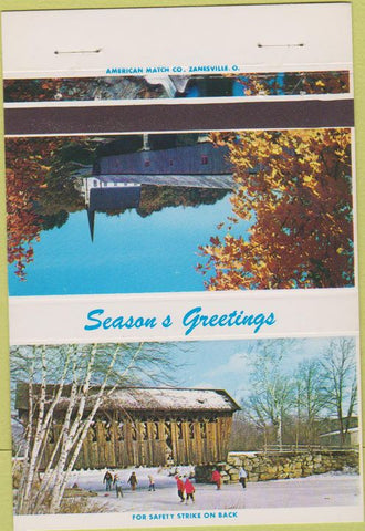 Matchbook Cover - Medway Savings Bank OH 40 Strike