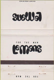 Matchbook Cover - Lemans men's clothes New York City 40 Strike