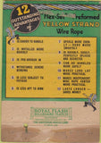 Matchbook Cover - Broderick Bascom wire Road  WEAR 40 Strike