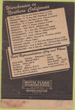 Matchbook Cover - Gaviota Fertilizers Berkeley CA agriculture 40 Strike