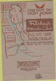 Matchbook Cover - Rickey's Stuido Club Palo Alton CA 40 Strike