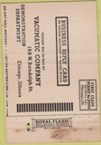 Matchbook Cover - Vacuum Cleaner for flues Chicago IL 40 Strike