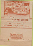 Matchbook Cover - Abe Levine Larchmont Lodge NY 40 Strike