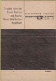 Matchbook Cover - Webster Electric Racine WI Amarillo TX 40 Strike