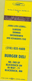 Matchbook Cover - Burger Deli Blackduck MN