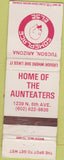 Matchbook Cover - Bublitz's Restaurant Lomira WI