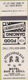 Matchbook Cover - Stockmen's Bar Motel Minot ND