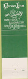 Matchbook Cover - Grove Inn Northbrook IL