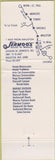 Matchbook Cover - Jermoo's Standard gas Mauston Tomah Oakdale