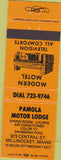 Matchbook Cover - Pamola Motor Lodge Millinocket ME