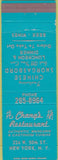 Matchbook Cover - Chang's Chinese food New Yrok City