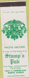 Matchbook Cover - Stump's Pub Worth IL