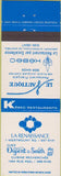 Matchbook Cover - Le Renaissance Montreal QC