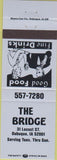 Matchbook Cover - The Bridge Dubuque IA