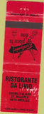 Matchbook Cover - Ristorante Da Livio St Maarten Neth Antilles WEAR
